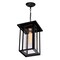 Cwi Lighting Crawford 1 Light Black Outdoor Hanging Light 0417P9-1-101 - alternate 2